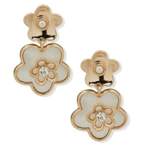 FLOWER PEARL EARINGS