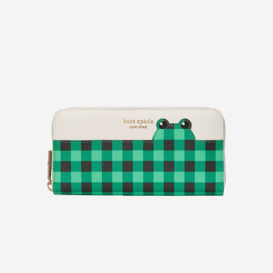 Billetera Green Multi Frog