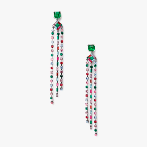 shimmy fringe earrings