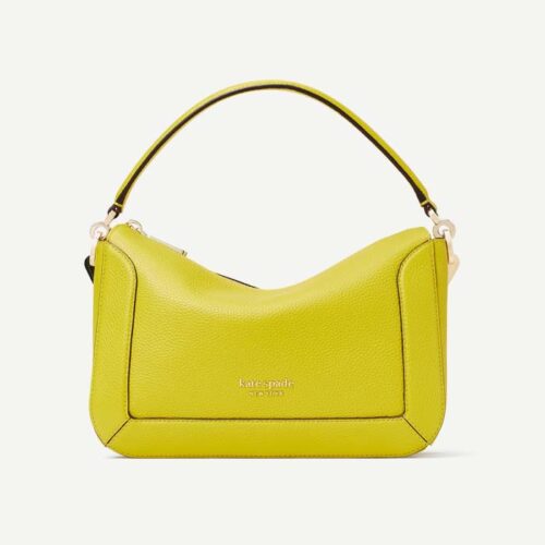Kate Spade Crush Crossbody Bag Grained Lime Slice