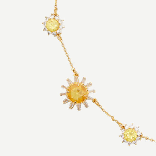 sunny scatter necklace / COLLAR FLORES CIRCONIA KATE SPADE - Imagen 2
