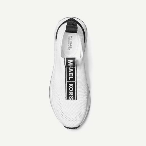 Zapatillas sin cordones de malla con cinta con logotipo de Bodie - Imagen 3