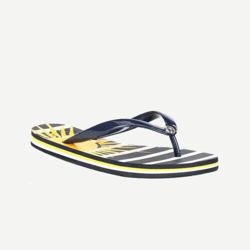 Flyaway Sun Stripe Print Flip Flops Kate Spade