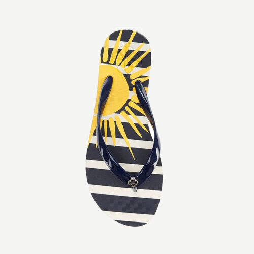 Flyaway Sun Stripe Print Flip Flops Kate Spade - Imagen 2
