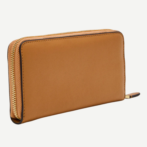 Billetera - Ralph Lauren Women - Zip Cont Wlt Wallet Large - Camel - Imagen 2