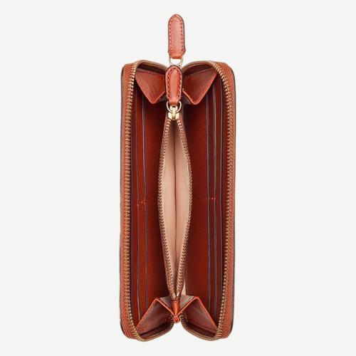 Billetera - Ralph Lauren Women - Zip Cont Wlt Wallet Large - Lauren Tan - Imagen 3