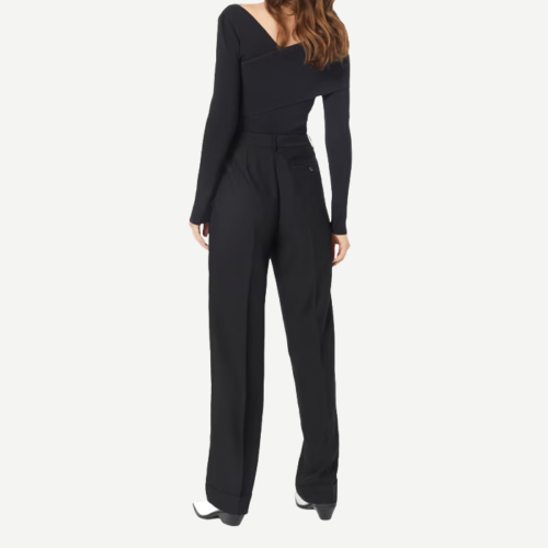 Pantalon Corto - Ralph Lauren Women - Ivelisse Full Length Pleated - Imagen 2