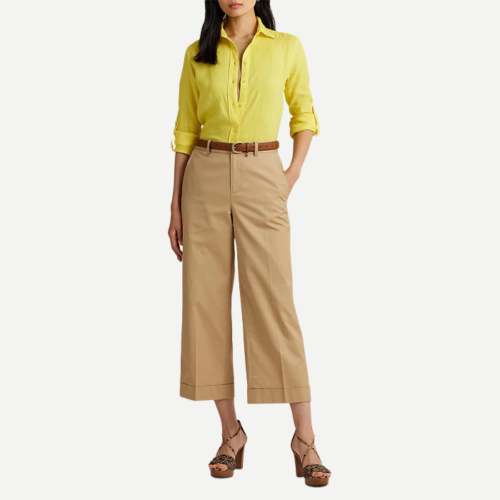 Pantalón CULCETTE-CROPPED-FLAT FRONT - Imagen 4