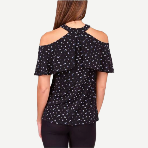 Blusa Michael Kors Crew Blue - Imagen 3