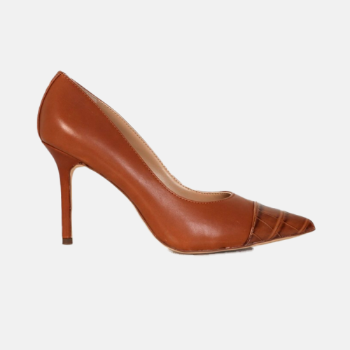 Zapatos de Tacon - Ralph Lauren DEEP SADDLE TAN - Imagen 3
