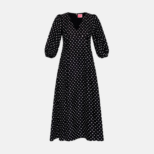 Vestido Largo Polka Dot Dress - Kate Spade - Imagen 4
