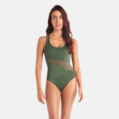 Vestido De Baño 43725 Verde oli