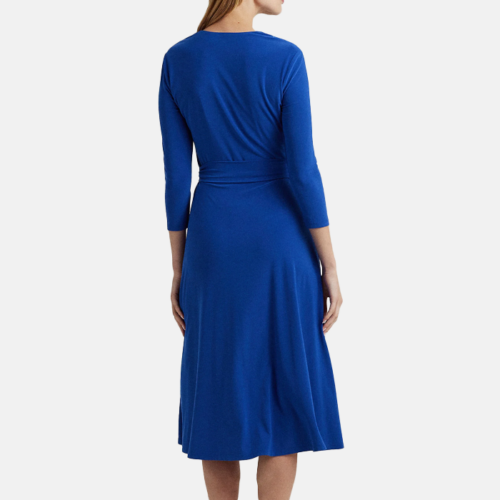 Vestido Largo Lauren - Carlyna-3/4 Sleeve-Day Dress Sapphire - Imagen 3