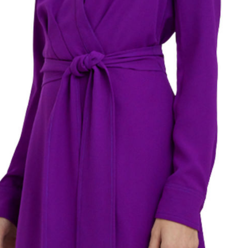 Vestido Largo Lauren - Rowella-Long Sleeve-Day Dress Purple - Imagen 2