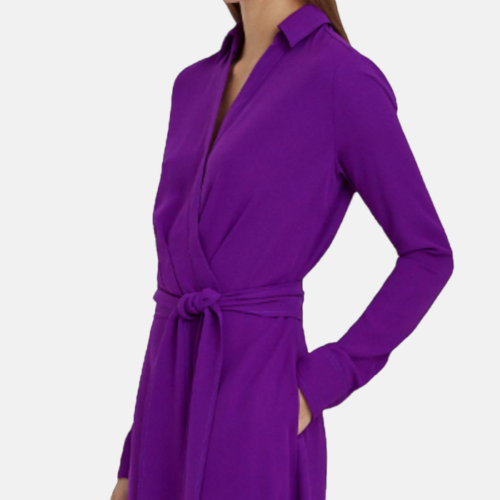 Vestido Largo Lauren - Rowella-Long Sleeve-Day Dress Purple - Imagen 3