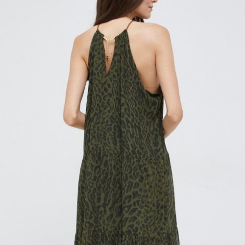 Vestido Ralph Lauren - VESTIDO SIN MANGA Olive - Imagen 3