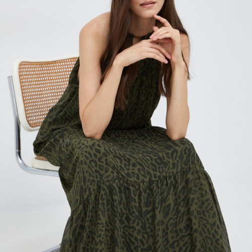 Vestido Ralph Lauren - VESTIDO SIN MANGA Olive - Imagen 4