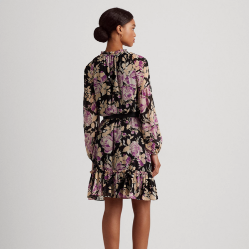 Vestido Corto Lauren - HEPZIBA Long Sleeve Day Dress - Imagen 3