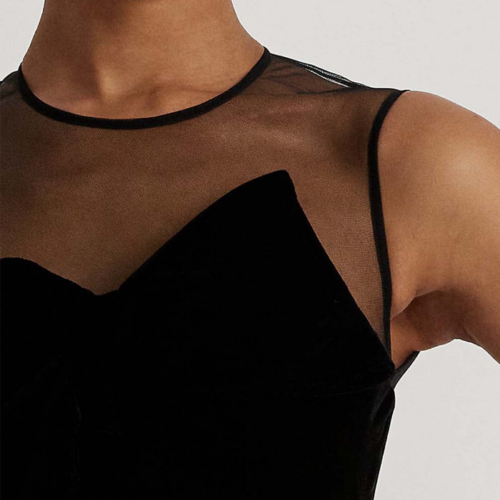 Vestido de Fiesta Lauren - Mihir-Sleeveless-Cocktail Dress - Imagen 2