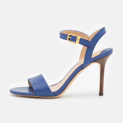 Sandalias de piel Gwen de Lauren Ralph Lauren Blue - Imagen 3