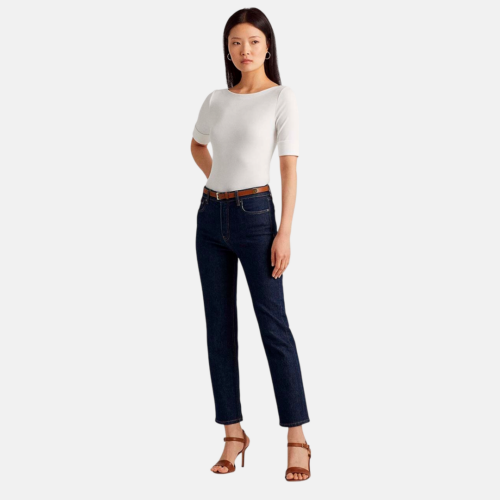 Blusa Ralph Lauren - JUDY-ELBOW SLEEVE-KNIT White - Imagen 2