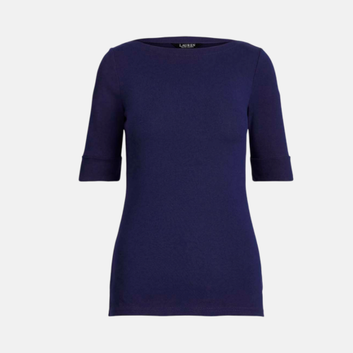 Blusa Ralph Lauren - JUDY-ELBOW SLEEVE-KNIT Lauren Navy - Imagen 3