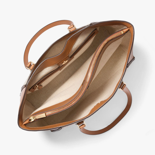 Bolsa Tote / MK tote LG MF TZ TOTE BRN ACORN - Imagen 3
