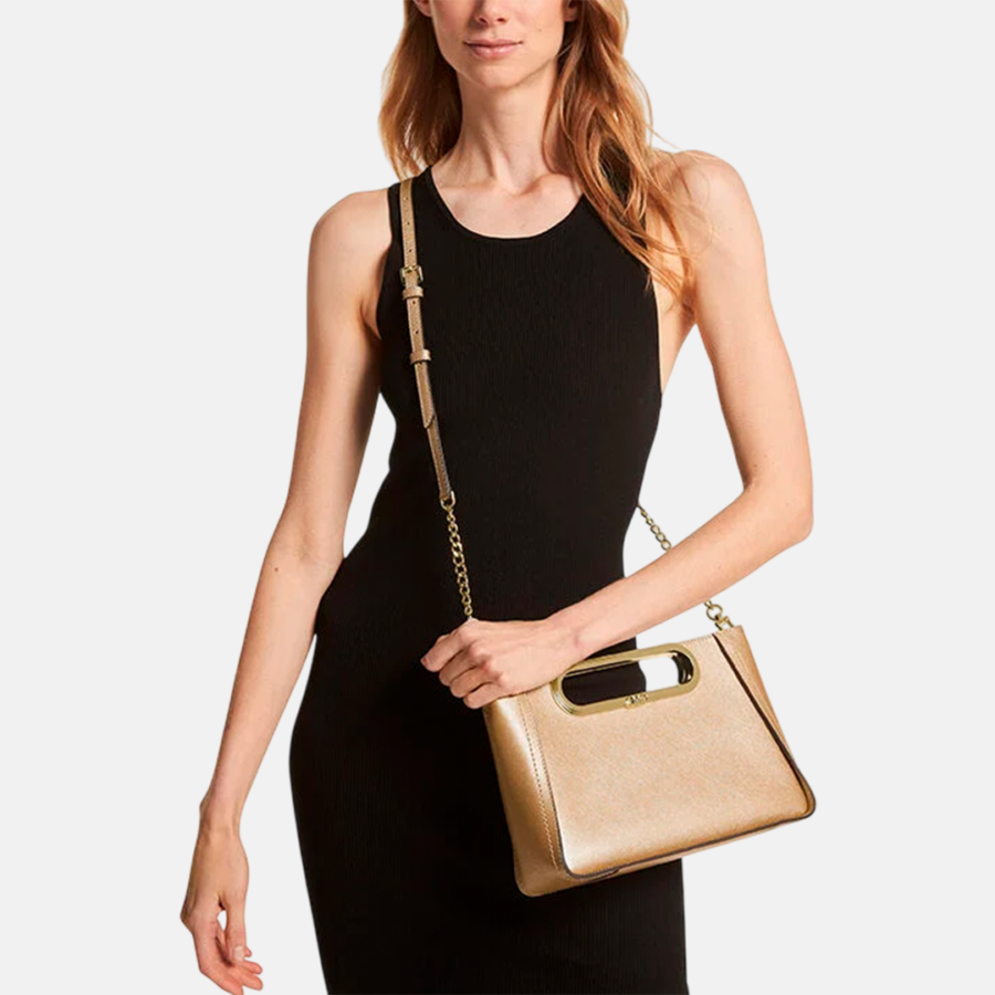 CARTERA - LG CONV CLUTCH PALE GOLD