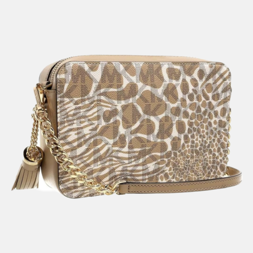 Cartera - Michael Kors Medium Camera Bag Camel Multi - Imagen 2