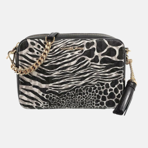 Cartera - Michael Kors Medium Camera Bag Black Multi