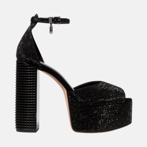 Zapatillas MK Maxine Platform Sandals Black - Imagen 2