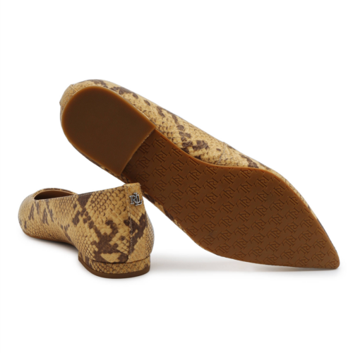 Zapatos Flat Ralph Lauren - LONDYN Ballet Parchment - Imagen 4