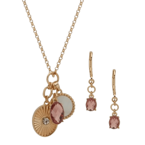 SET COLLAR Y ARETES P/DAMA