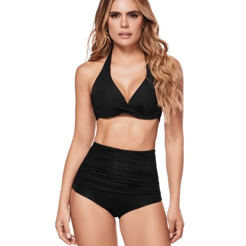 Panty de baño tanga negro