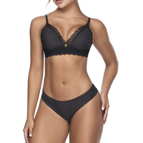 Brassier prehormado negro