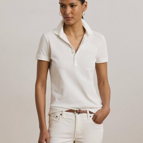 Camisa tipo polo kiewick short sleeve polo shirt white