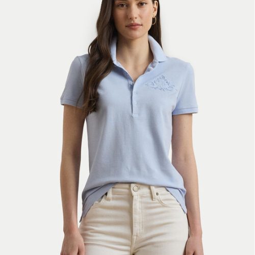Camisa tipo polo kiewick short sleeve polo shirt cornflower blue