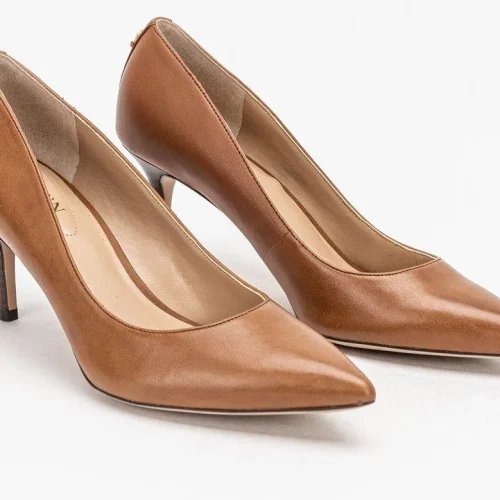 Zapatos de tacon zapatos polo deep saddle tan