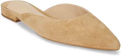 Flat londyn mule flats camel
