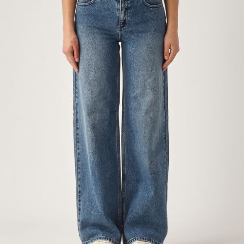 Pantalon jeans relaxed wide leg jean union wash
