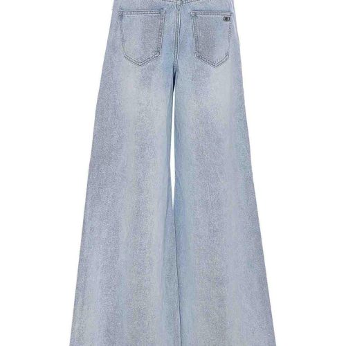 Pantalon jeans super wide leg jean bluehazewsh