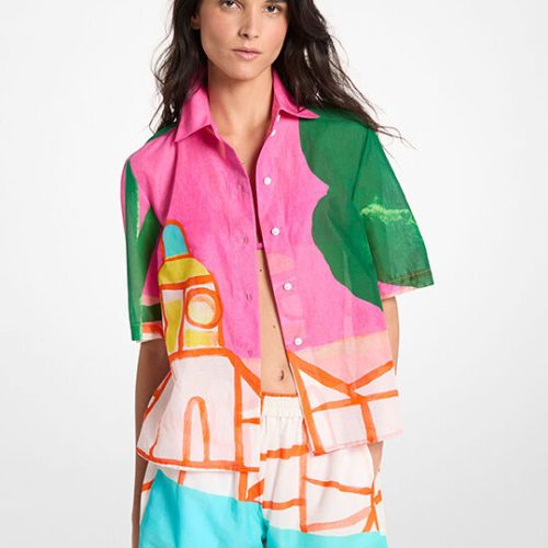CAMISETA CUELLO REDONDO MICHAEL KORS - ST TROPEZ SHIRT