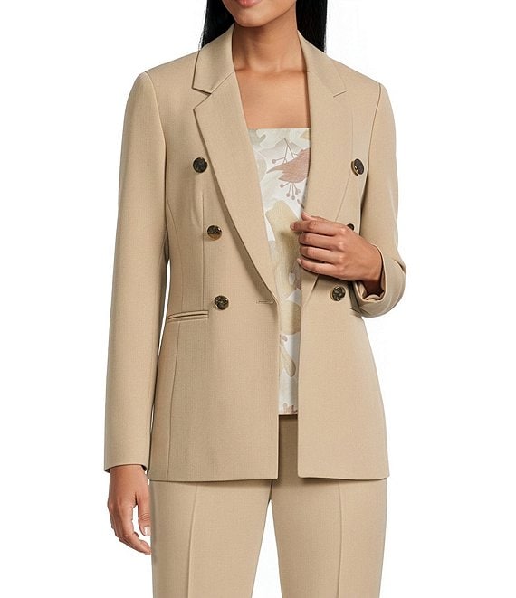 BLAZER P/DAMA ANNE KLEIN COFFEE CREAM - Imagen 1