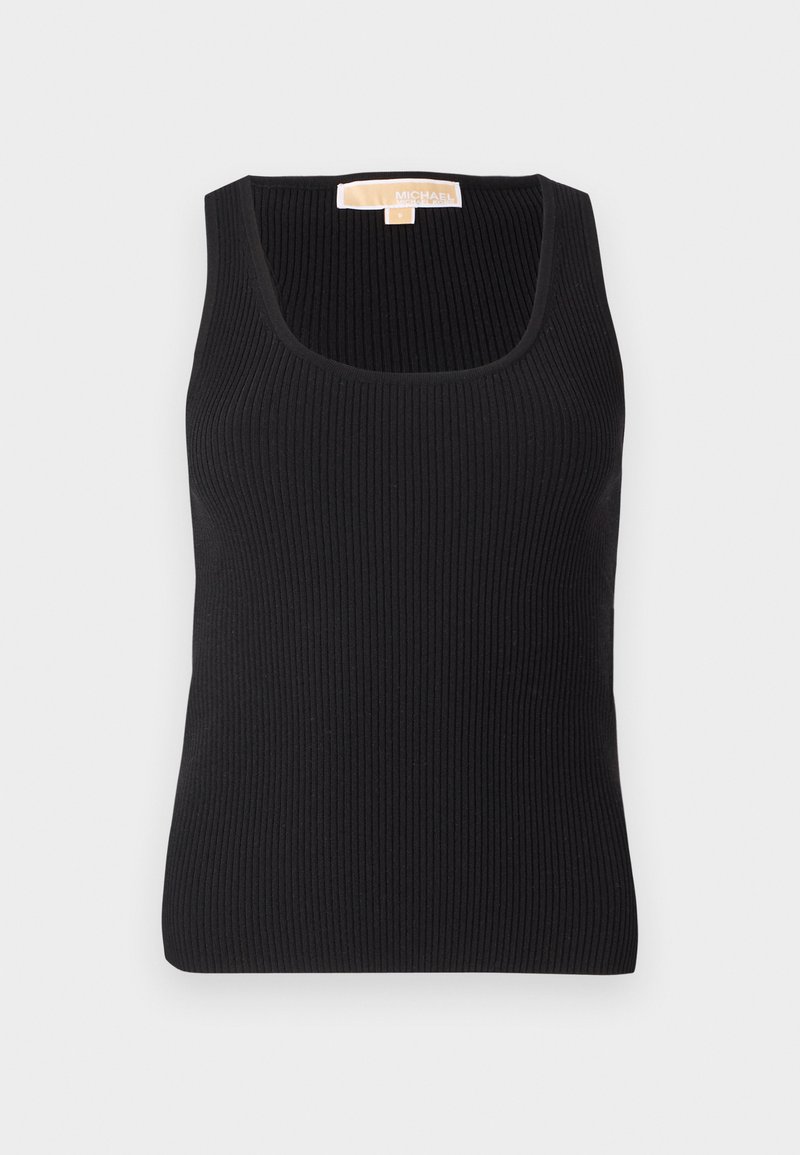 Camiseta - Racer Bk Scoop Crop Tank Xxl Black - Imagen 1