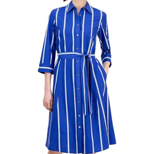 Vestido P/Dama Anne Klein Santorini Blue Xs