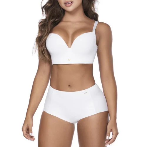 Brasier - Chamela Womens - Brassier Prehormado - 36 Blanco