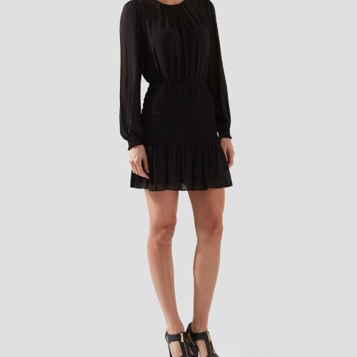 Vestido Corto - Michael Kors Women - Vestido P/D Mk Xs Black