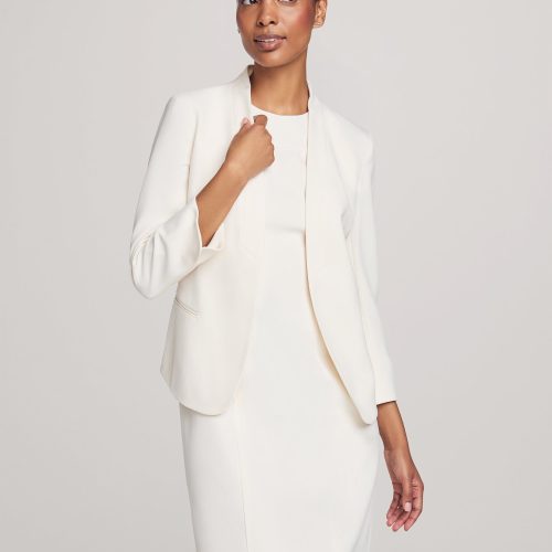 BLAZER P/DAMA ANNE KLEIN ANNE WHITE — TALLA 12