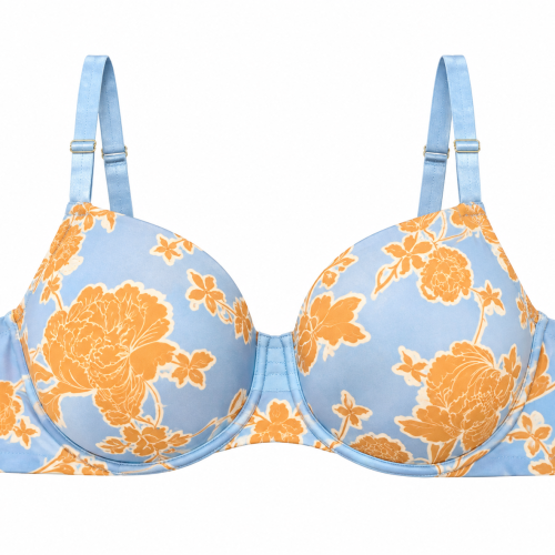 BRASIER CHAMELA PREHORMADO ESTAMPADO — TALLA 36