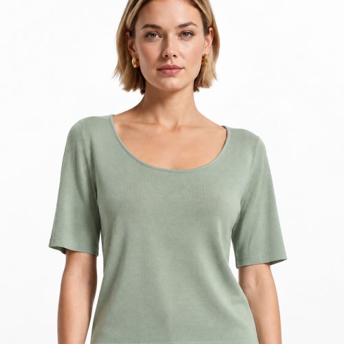 Sweater P/Dama Soft Aloe Xl